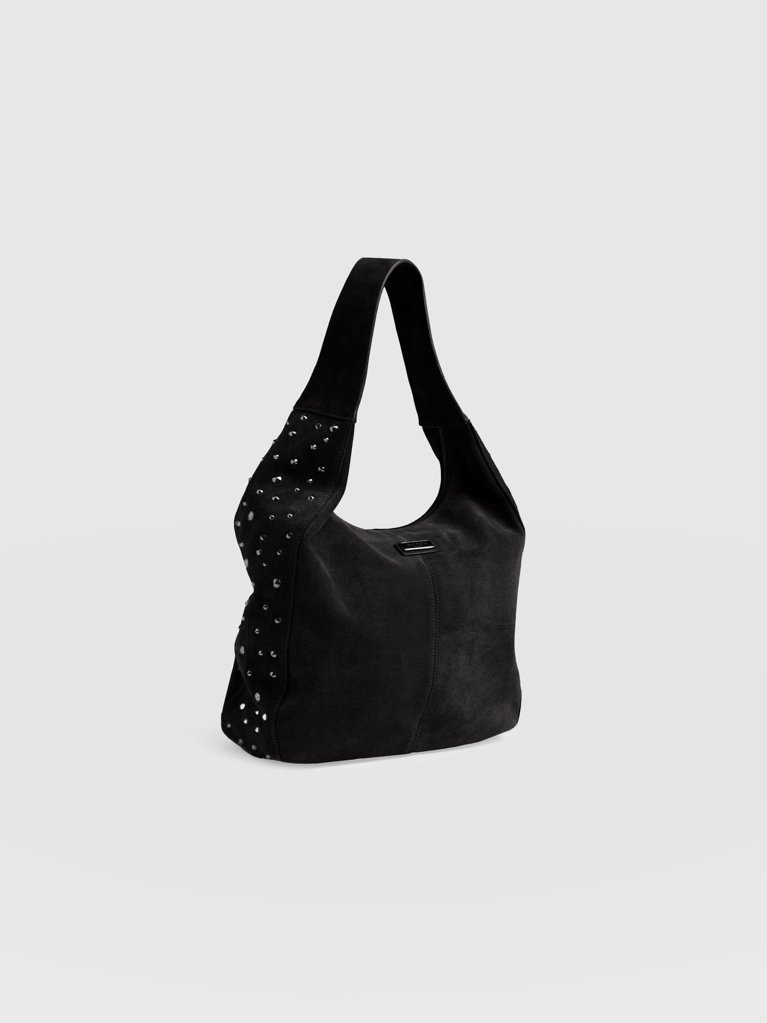 Margot Hobo Shoulder Bag Black - Women's Bags | Saint + Sofia® EU