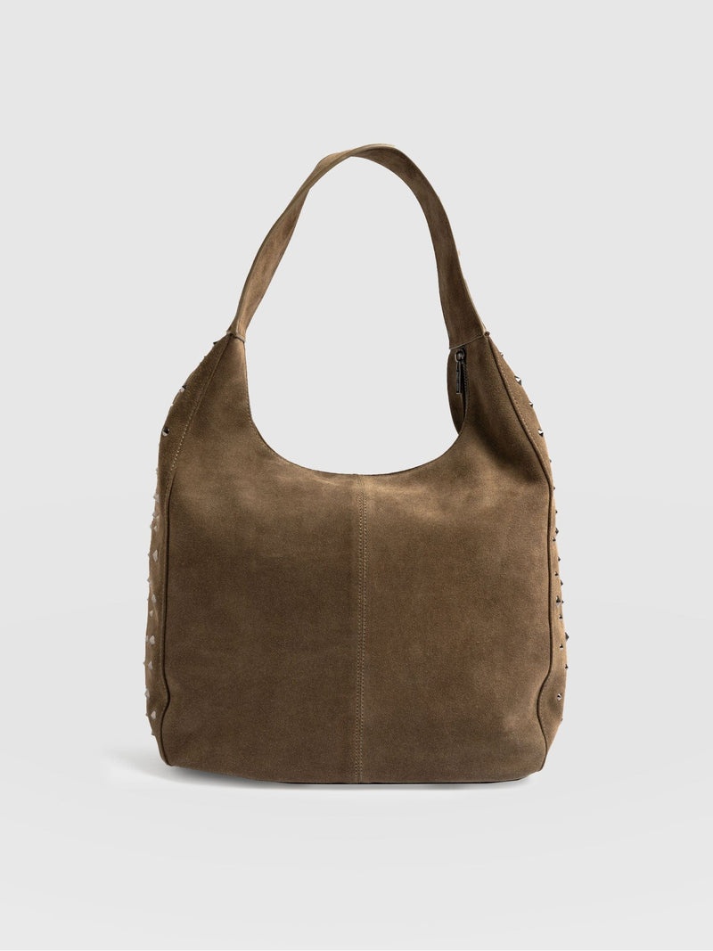 Margot Hobo Shoulder Bag Khaki - Women's Bags | Saint + Sofia® EU