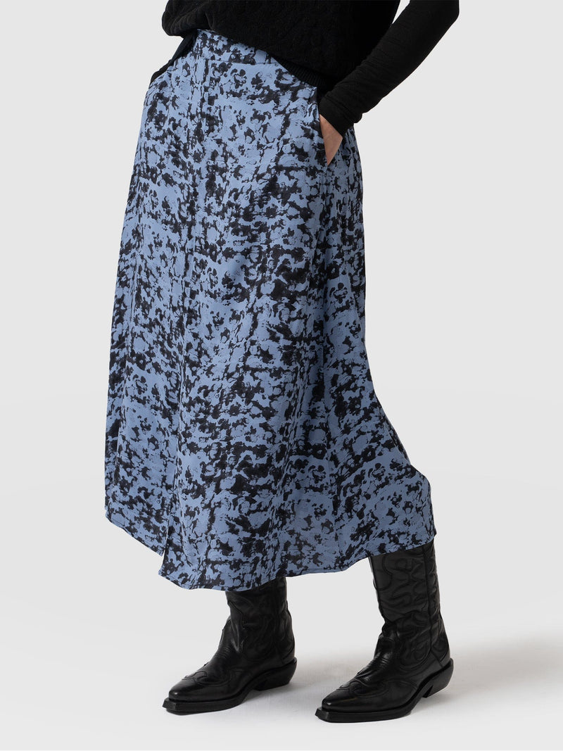 Marina Skirt Blue Cloud - Women's Skirts | Saint + Sofia® EU