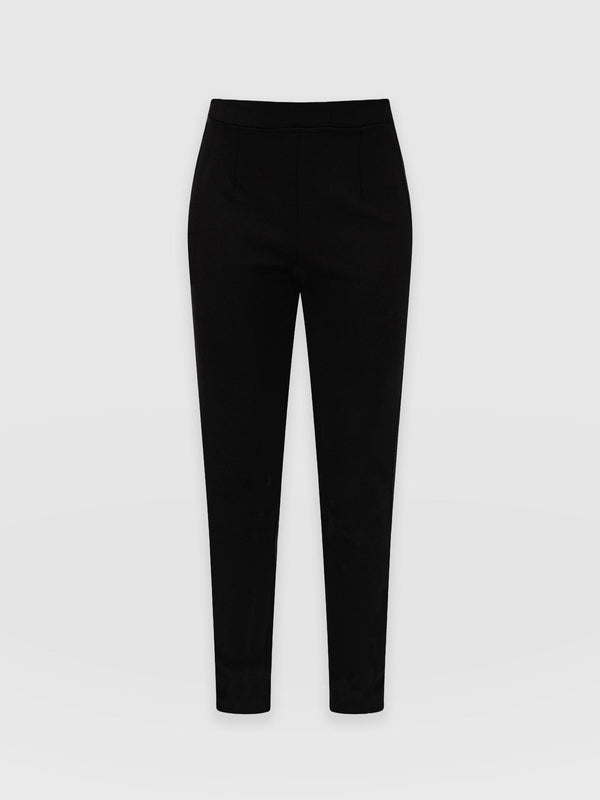 Marlow Tapered Pant Black - Women's Trousers | Saint + Sofia® EU