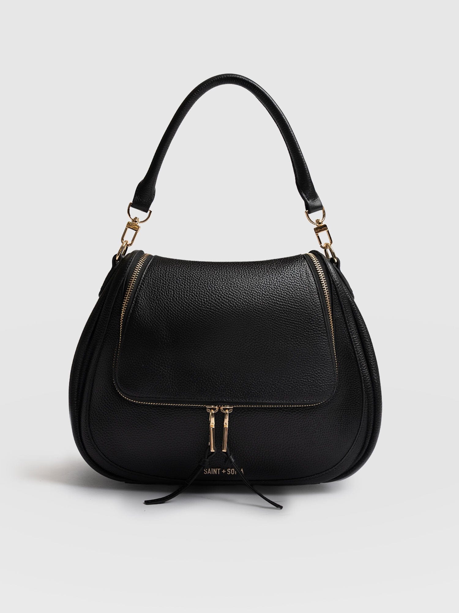 Marlowe Messenger Bag - Black - Women's Handbags | Saint + Sofia® EU