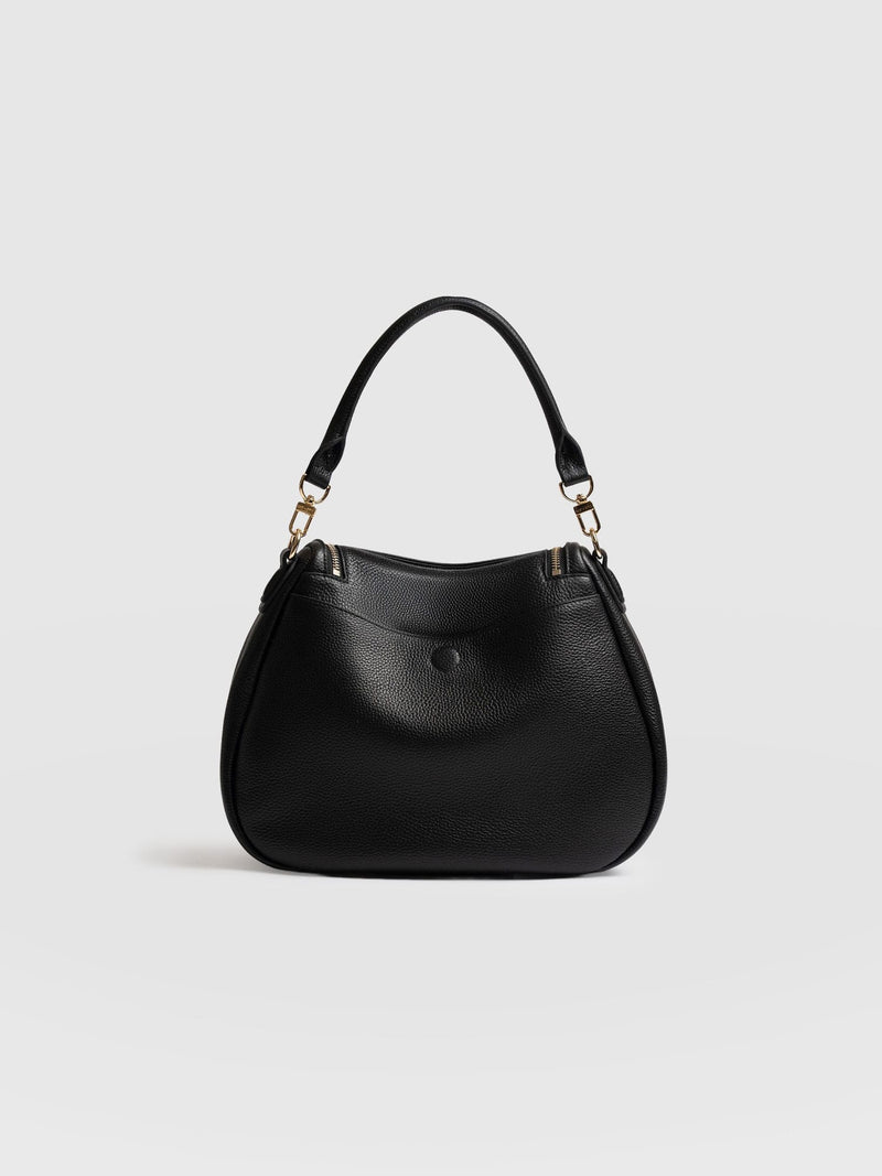Marlowe Messenger Bag - Black - Women's Handbags | Saint + Sofia® EU