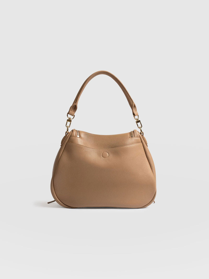 Marlowe Messenger Bag - Caramel - Women's Handbags | Saint + Sofia® EU