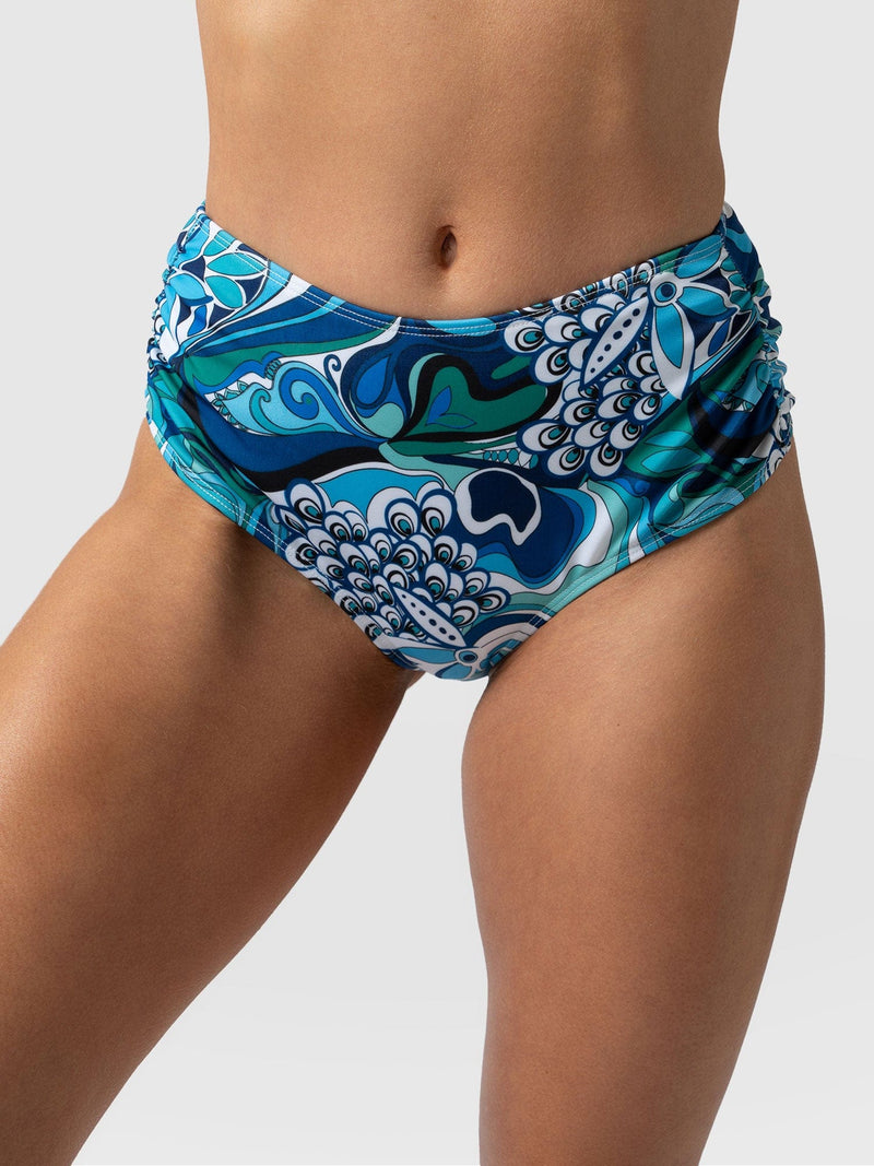 Maya Bandeau Bikini Bottom Paradise - Women's Swimwear | Saint + Sofia® EU