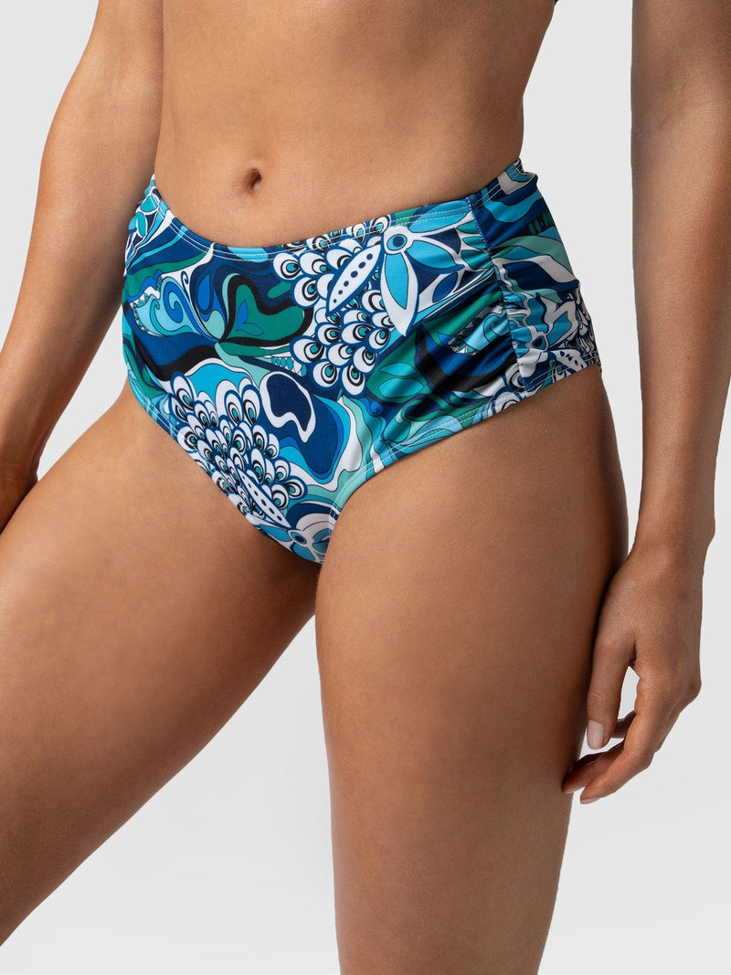 Maya Bandeau Bikini Bottom Paradise - Women's Swimwear | Saint + Sofia® EU