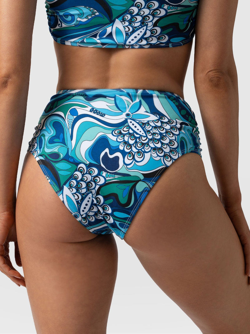 Maya Bandeau Bikini Bottom Paradise - Women's Swimwear | Saint + Sofia® EU