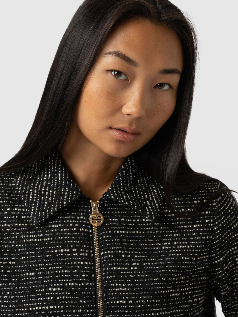 Melrose Jacket Black - Women's Jackets | Saint + Sofia® EU