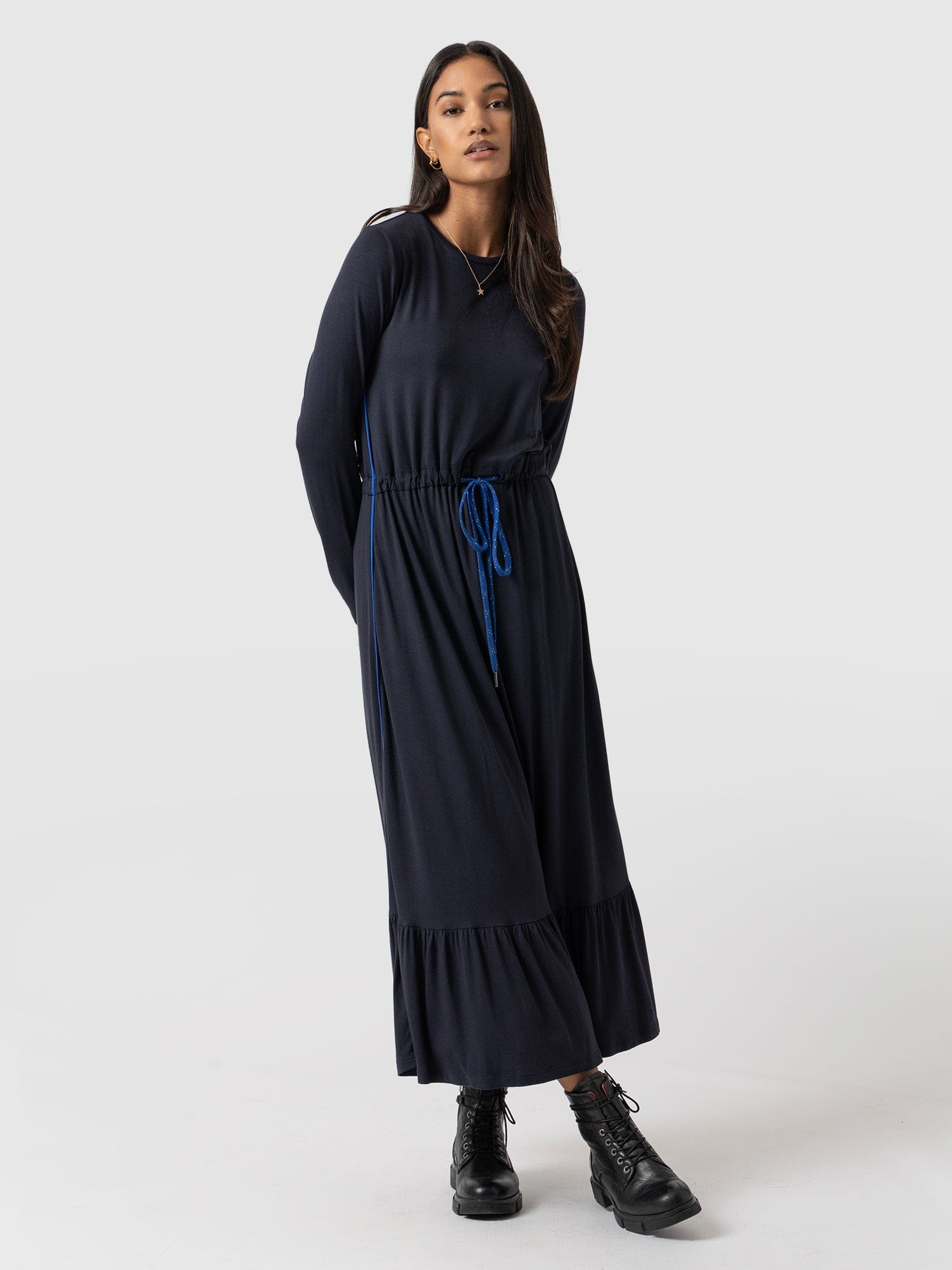 Meridian Dress Navy - Women's Dresses | Saint + Sofia® EU