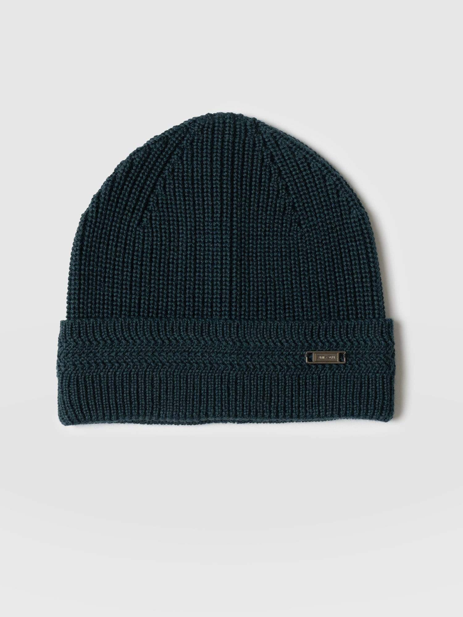 Merino Beanie Green - Women's Beanies | Saint + Sofia® EU