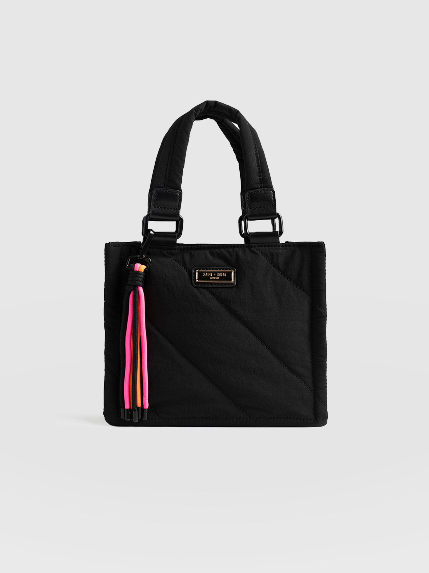 Mini Penny Tote Bag Black - Women's Bags | Saint + Sofia® EU