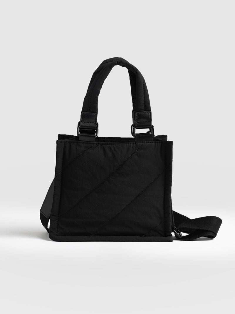 Mini Penny Tote Bag Black - Women's Bags | Saint + Sofia® EU