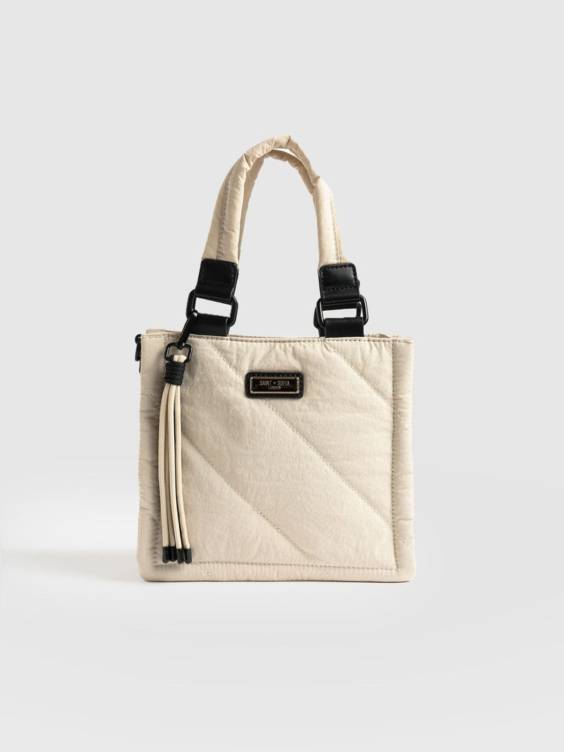 Mini Penny Tote Bag Cream - Women's Bags | Saint + Sofia® EU