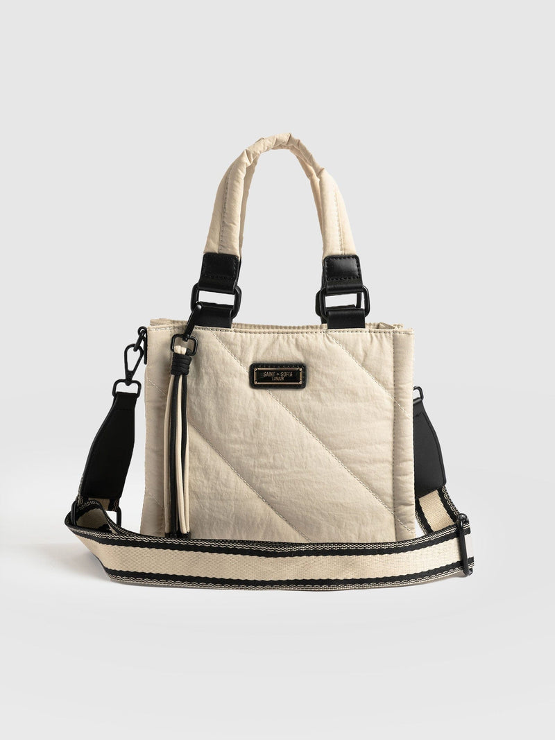 Mini Penny Tote Bag Cream - Women's Bags | Saint + Sofia® EU