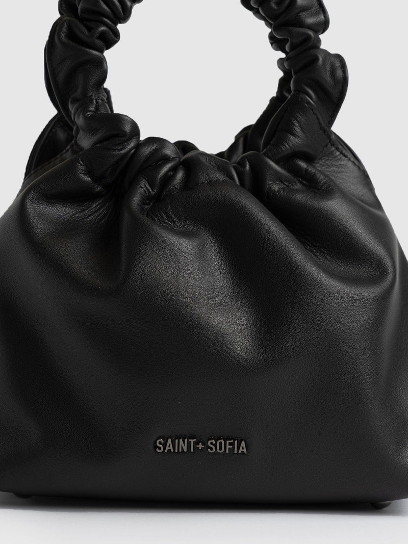 Mini Tori Handbag Black - Women's Bags | Saint + Sofia® UK