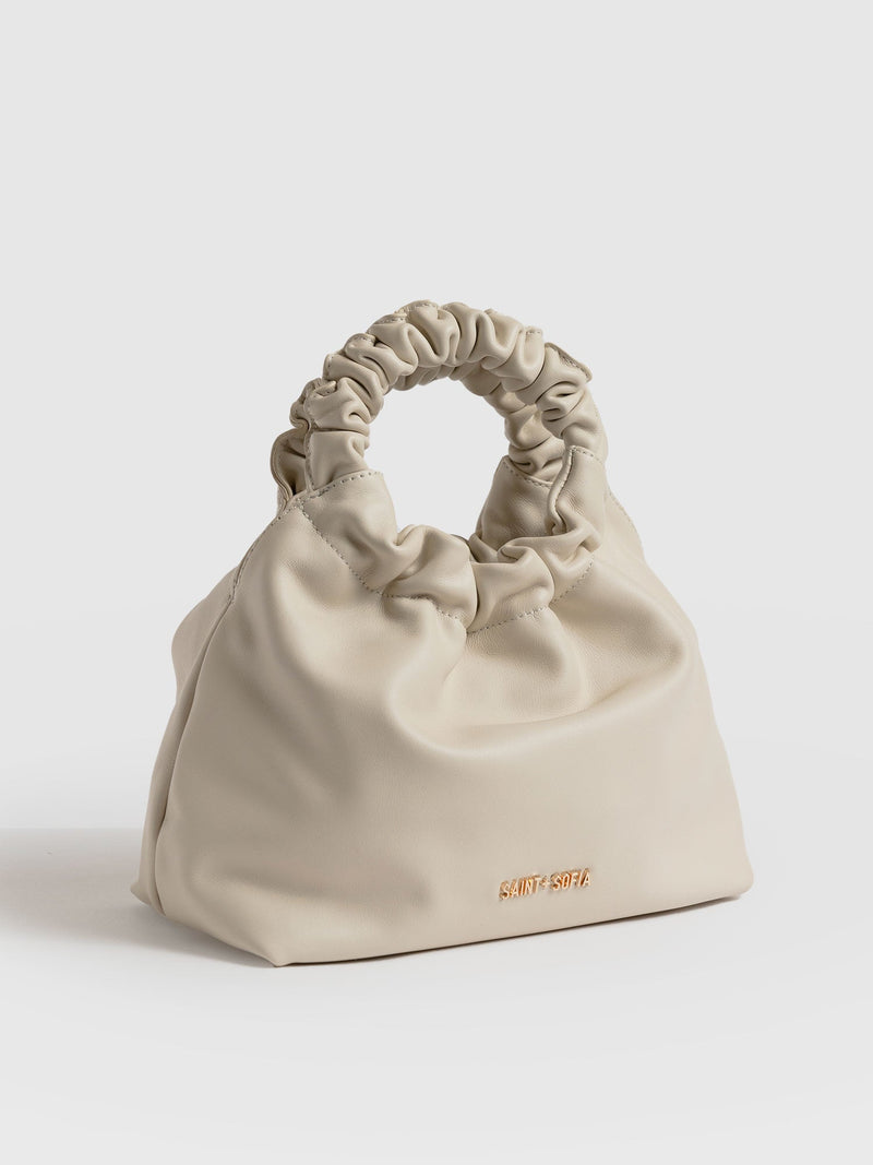 Mini Tori Handbag Cream - Women's Bags | Saint + Sofia® UK