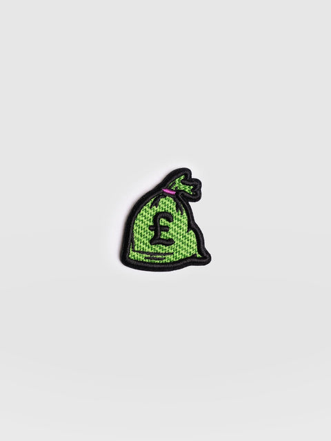 Money Coin Sticker Badge - Green - Women's Accessories | Saint + Sofia® EU