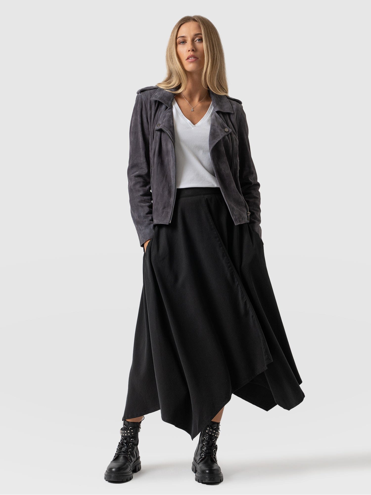 Noho Skirt Black - Women's Skirts | Saint + Sofia® EU