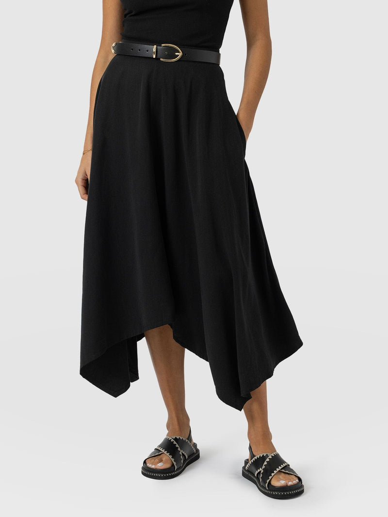 Noho Skirt Black - Women's Skirts | Saint + Sofia® EU