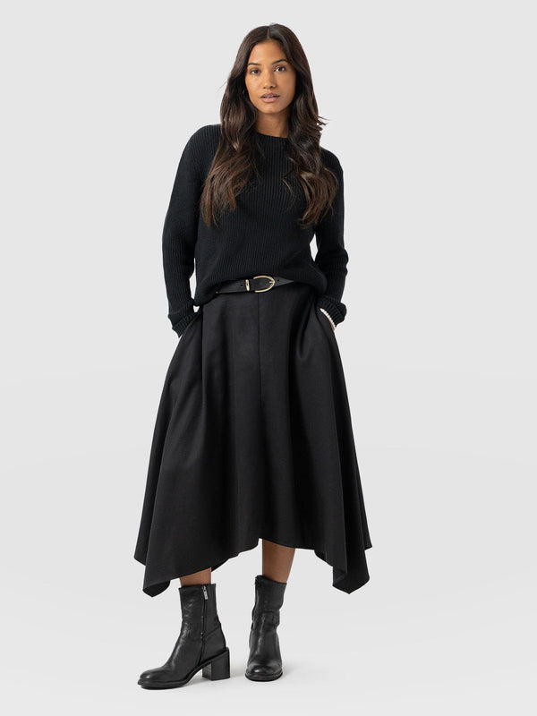 Noho Skirt Black - Women's Skirts | Saint + Sofia® EU