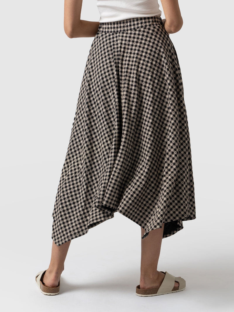 Noho Skirt Lightning Gingham - Women's Skirts | Saint + Sofia® EU