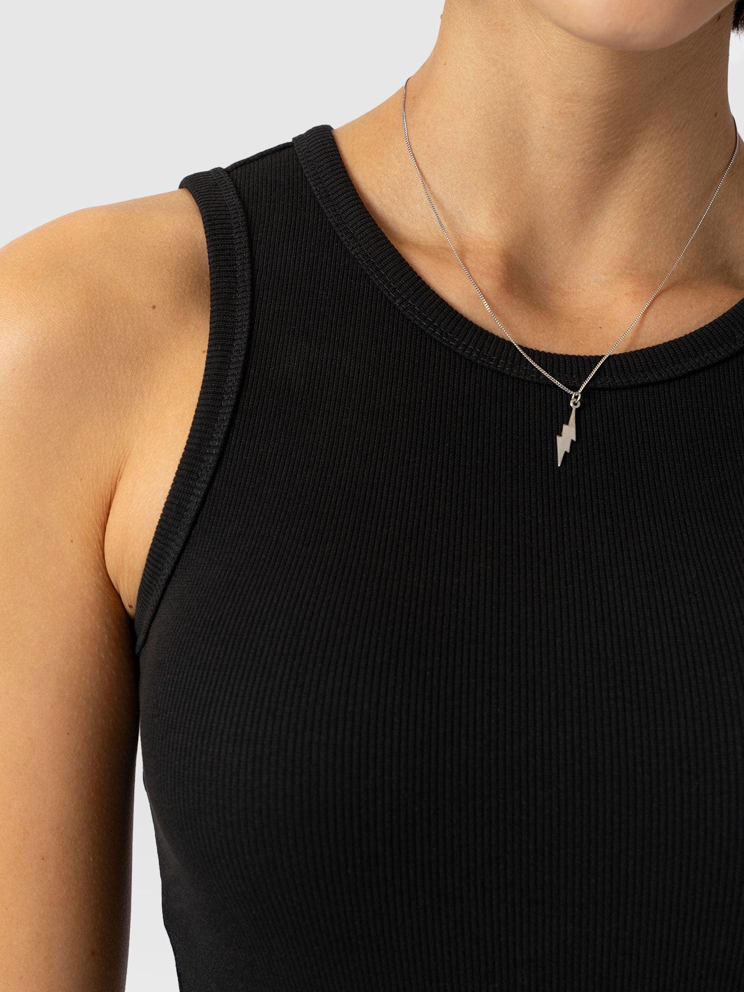 Nova Racer Vest - Black - Women's Vests | Saint + Sofia® EU