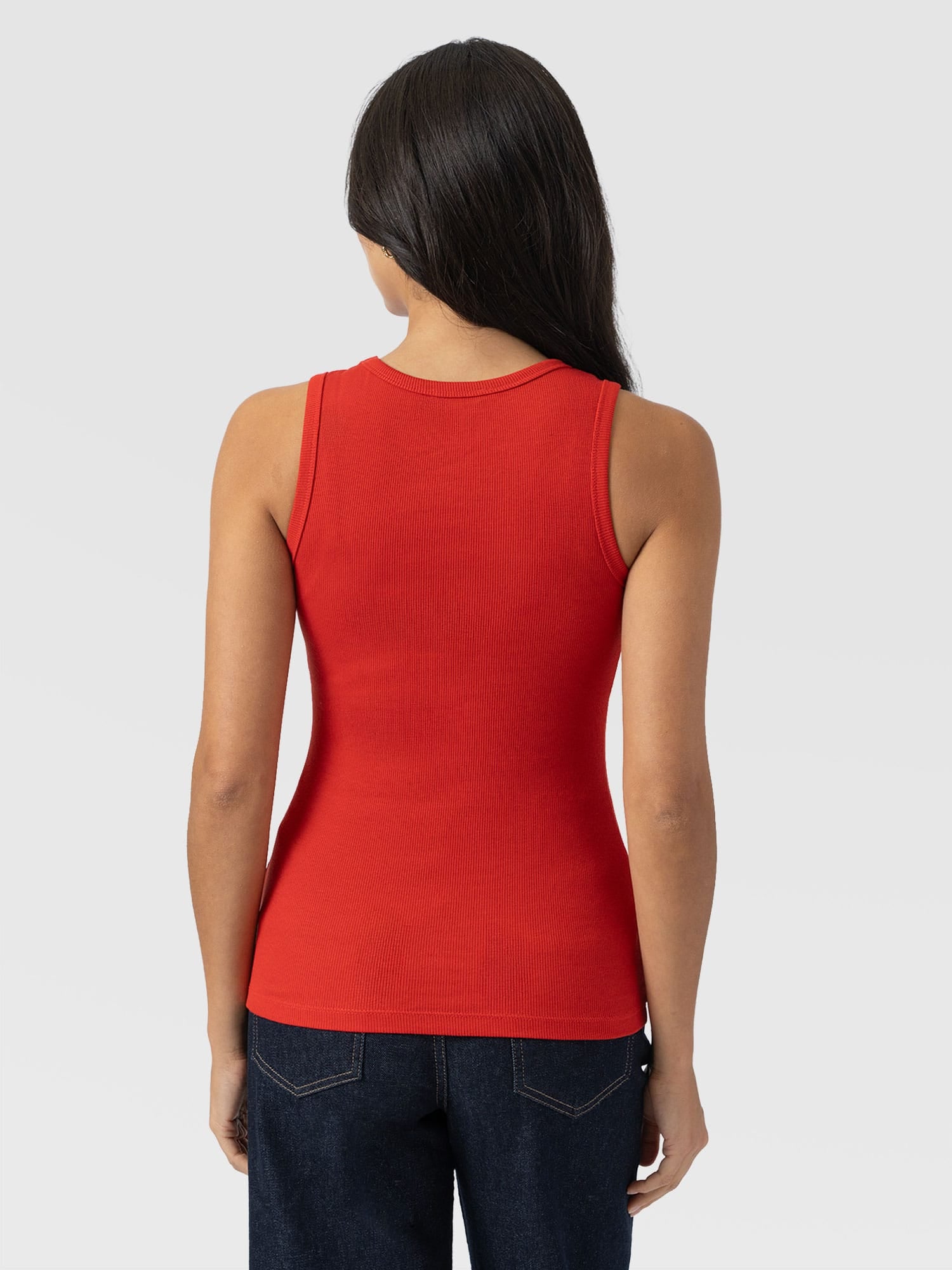 Nova Racer Vest - Burnt Orange - Women's T-shirts | Saint + Sofia® EU