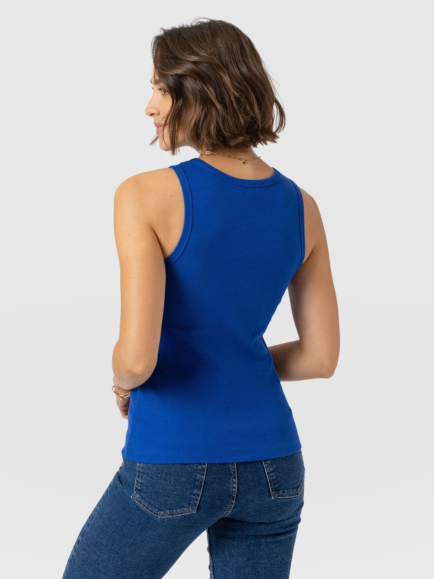 Nova Racer Vest - Cobalt Blue - Women's T-shirts | Saint + Sofia® EU