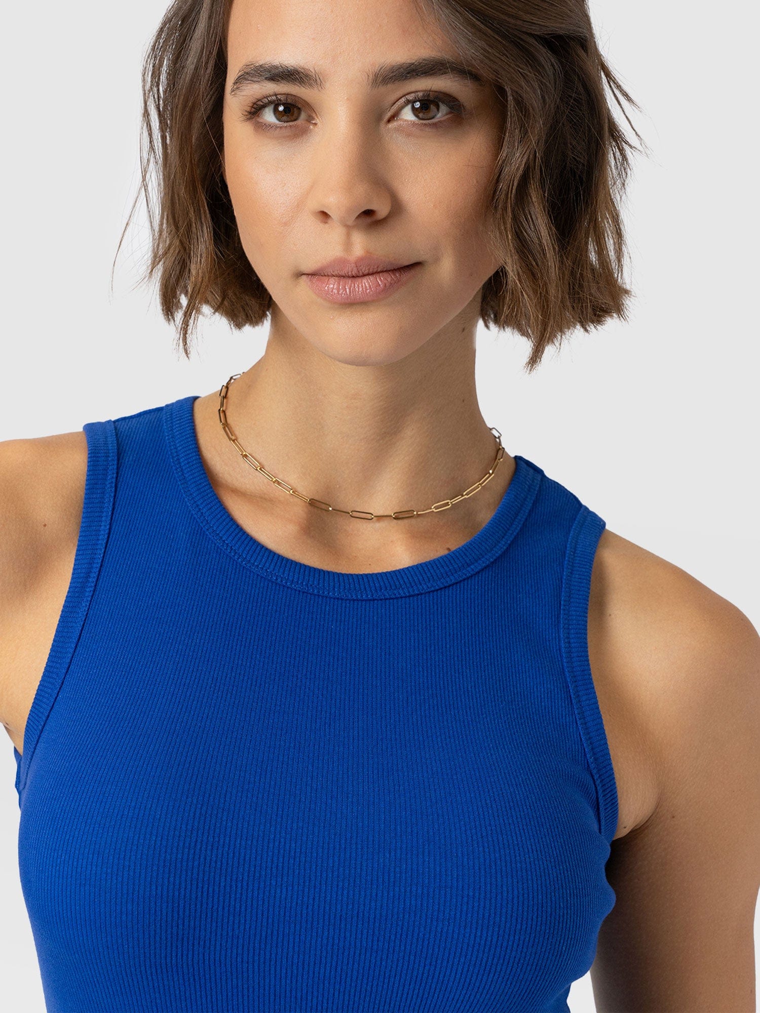 Nova Racer Vest - Cobalt Blue - Women's T-shirts | Saint + Sofia® EU