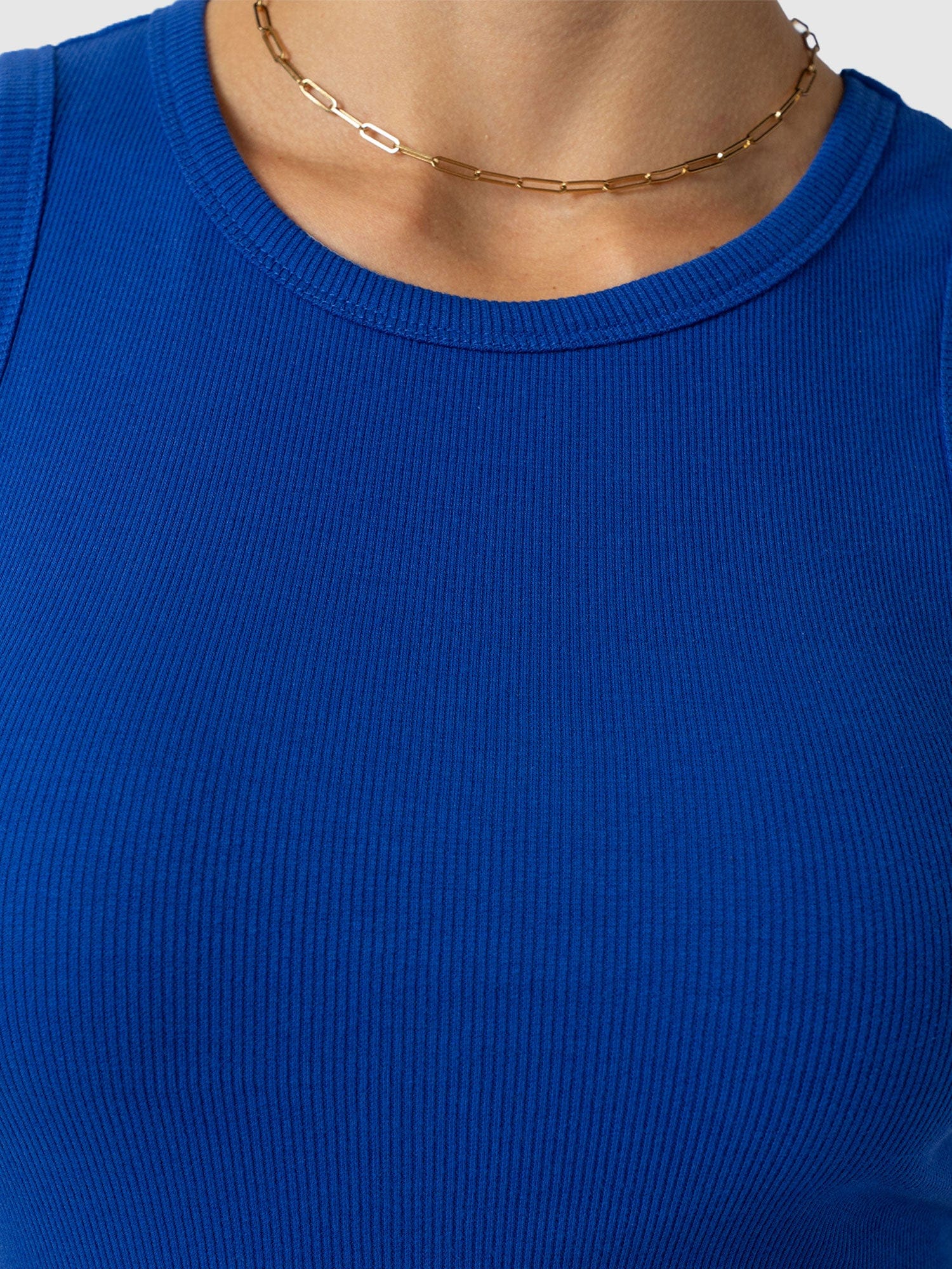 Nova Racer Vest - Cobalt Blue - Women's T-shirts | Saint + Sofia® EU