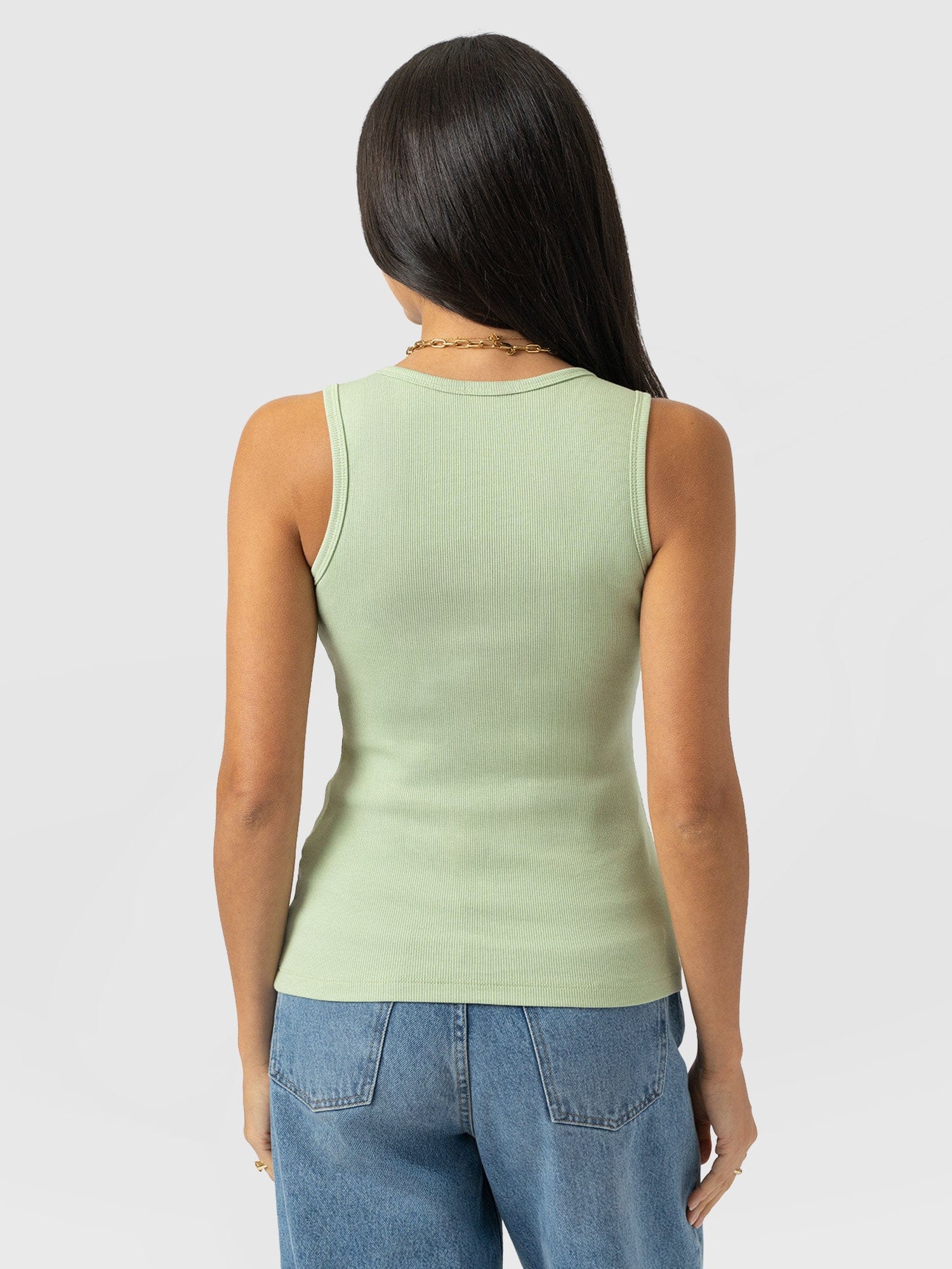 Nova Racer Vest - Mint - Women's T-shirts | Saint + Sofia® EU