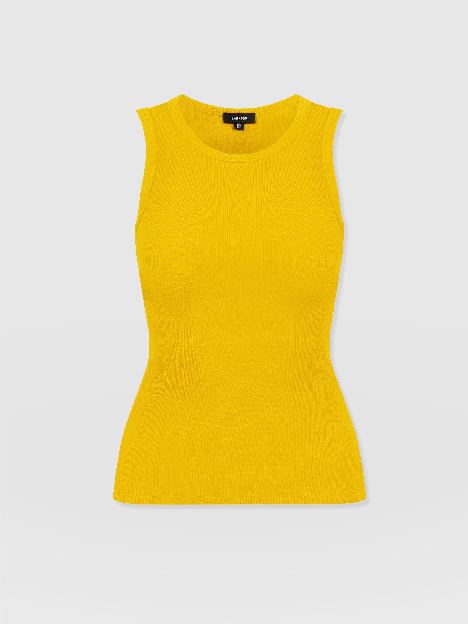 Nova Racer Vest - Yellow - Women's T-shirts | Saint and Sofia® EU