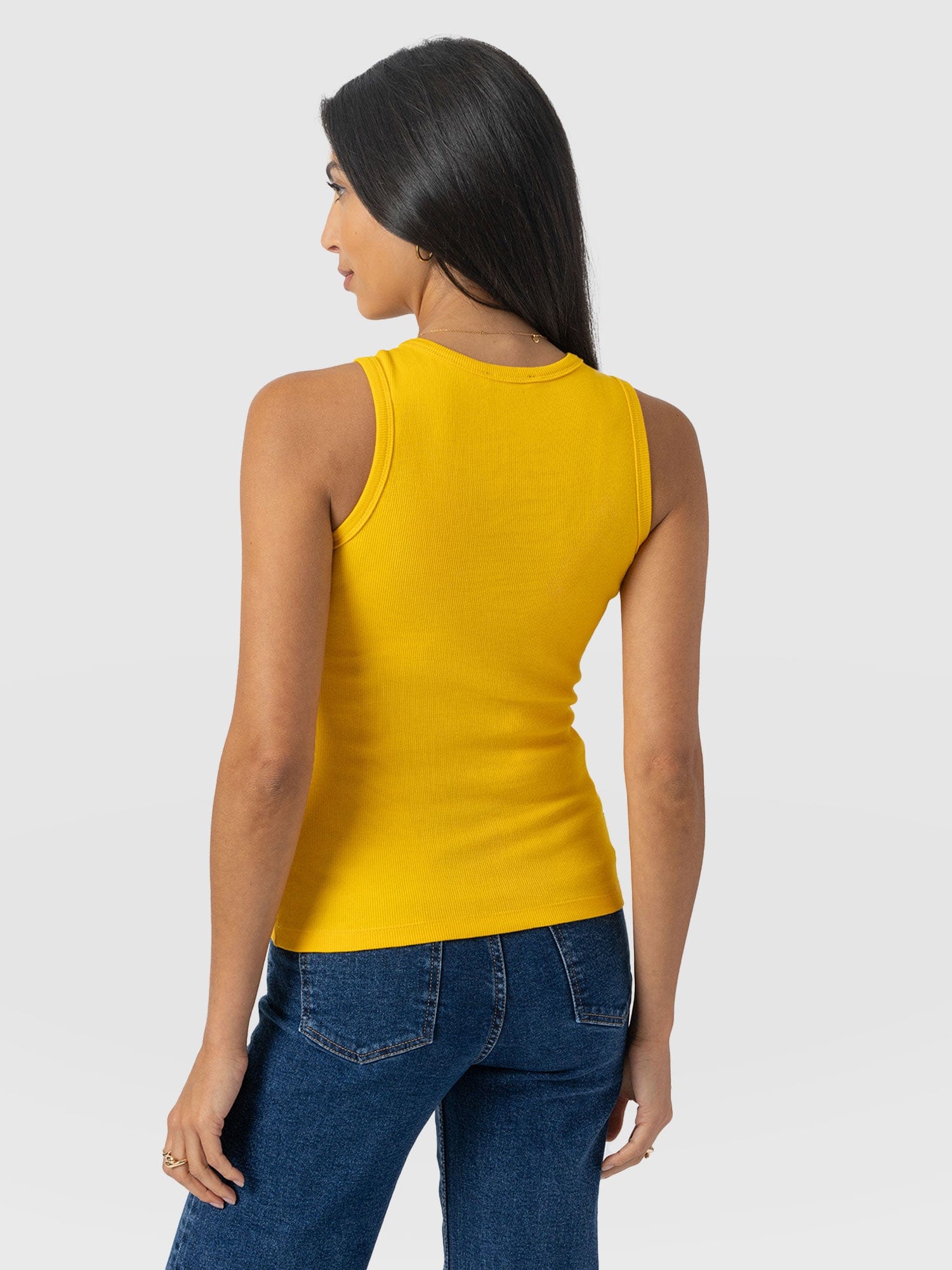 Nova Racer Vest - Yellow - Women's T-shirts | Saint + Sofia® EU