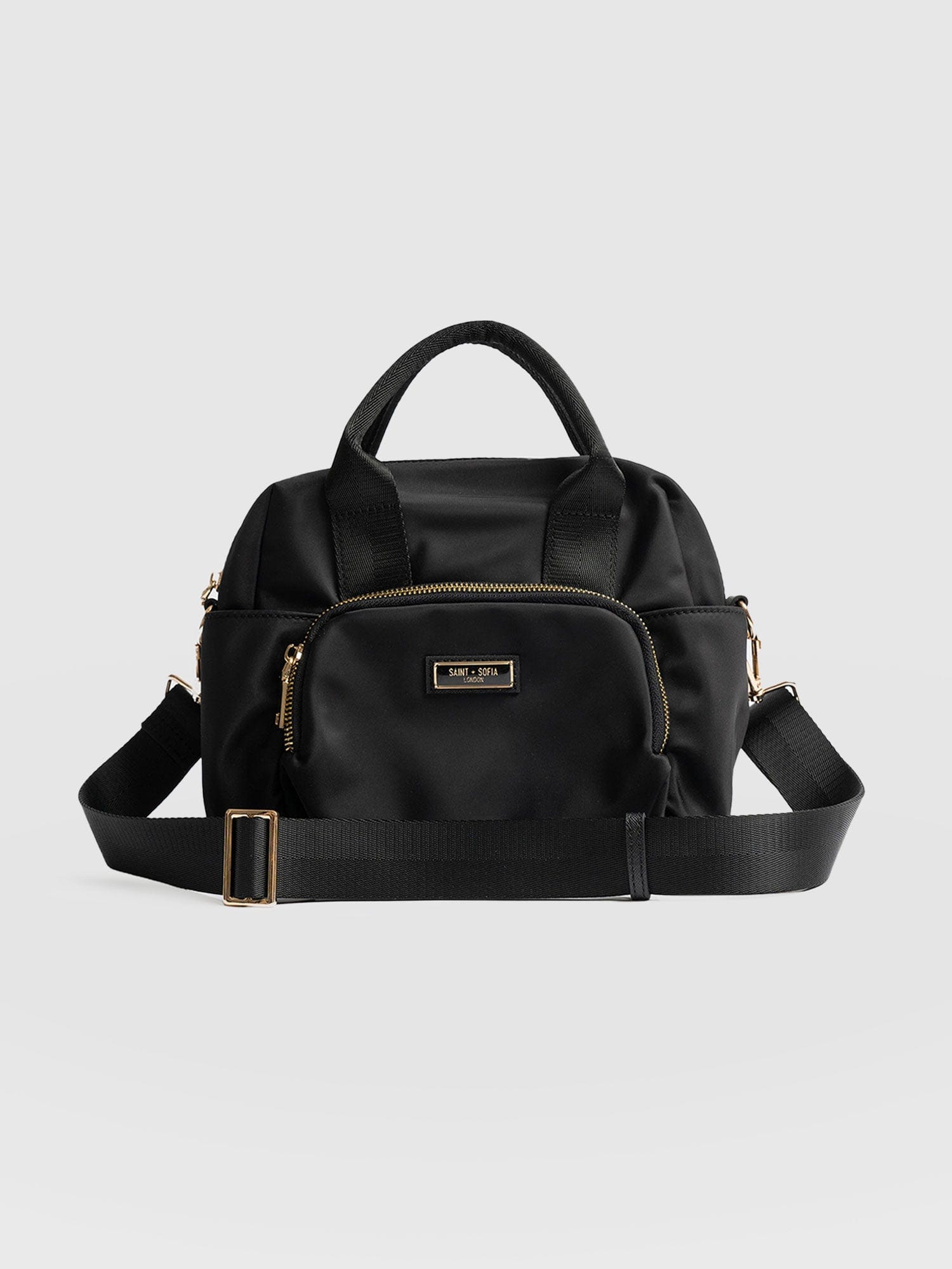 Nylon Noho Bag Black - Women's Leather Bags | Saint + Sofia® EU