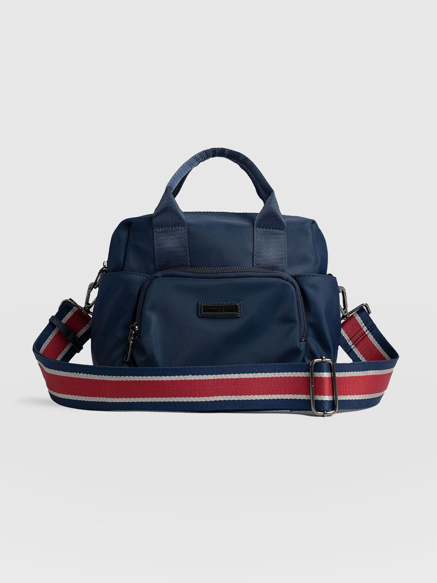 Nylon Noho Bag Navy - Women's Leather Bags | Saint + Sofia® EU