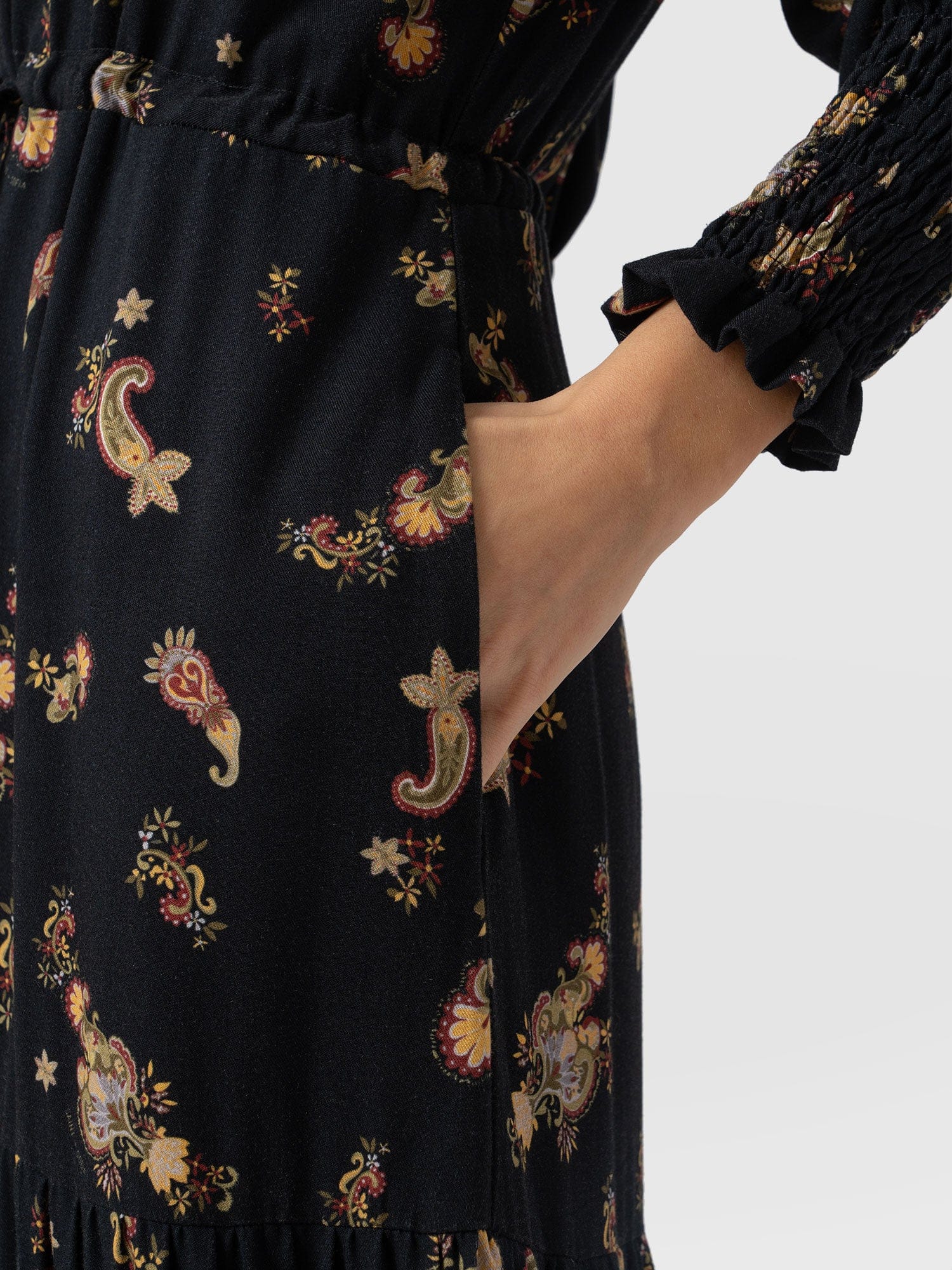 Olivia Zip Up Dress Highland Paisley - Women's Dresses | Saint + Sofia® EU