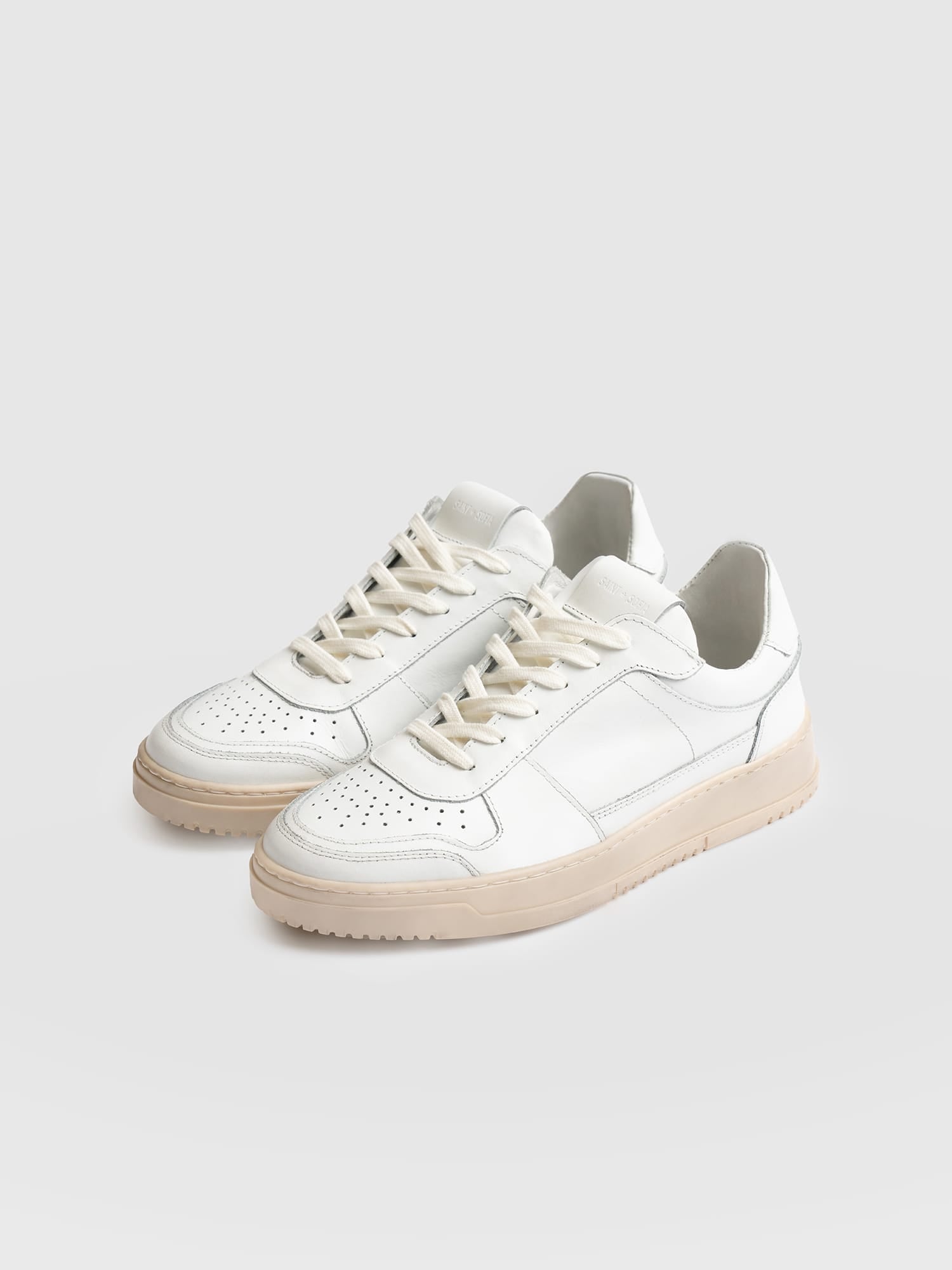 Onyx Trainer - White - Women's Shoes | Saint and Sofia® EU