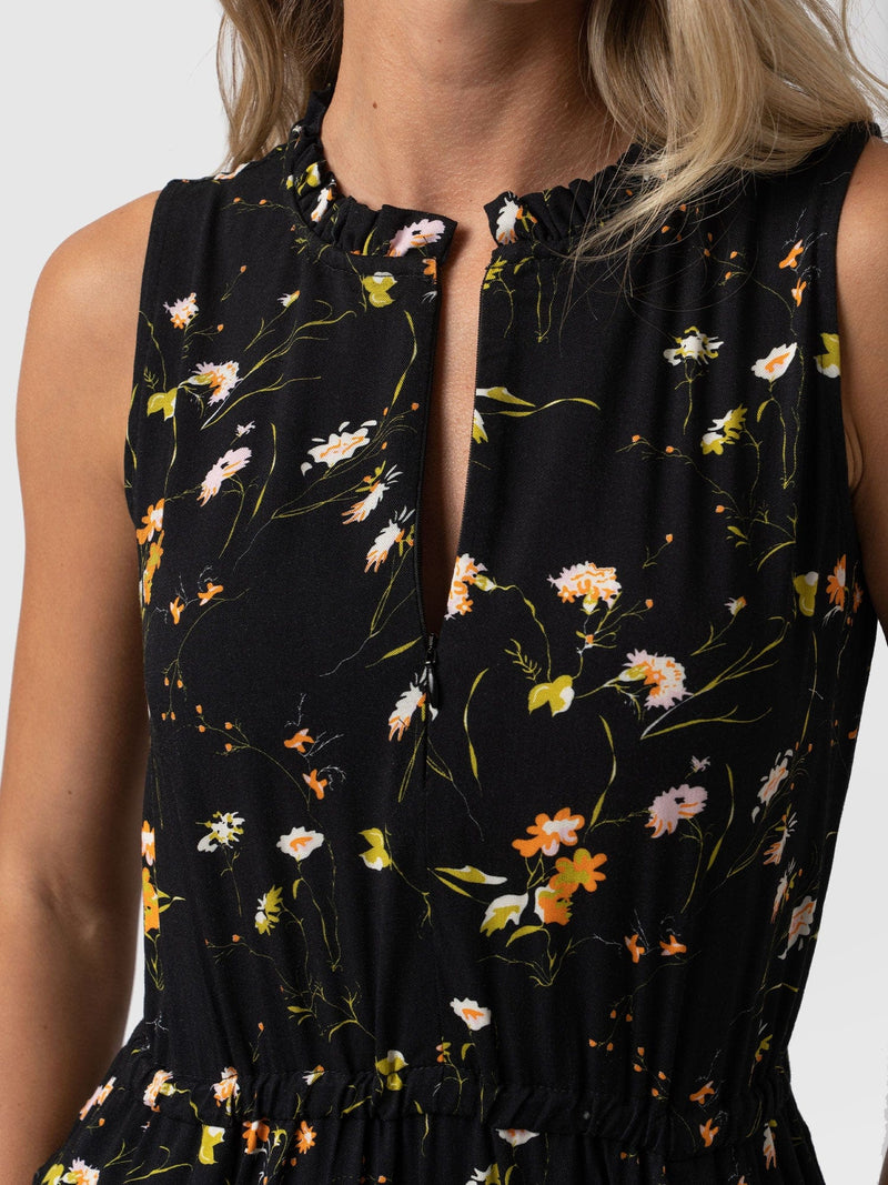 Orla Dress Black Floral - Women's Dresses | Saint + Sofia® EU