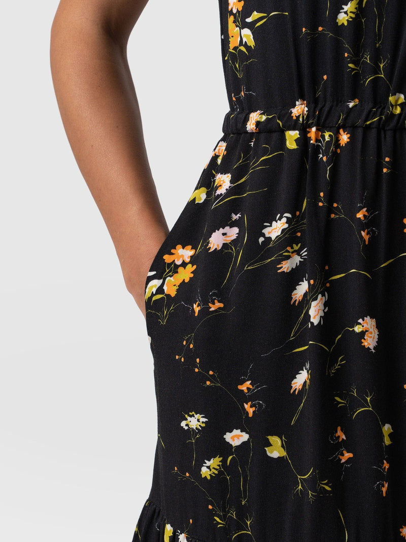 Orla Dress Black Floral - Women's Dresses | Saint + Sofia® EU