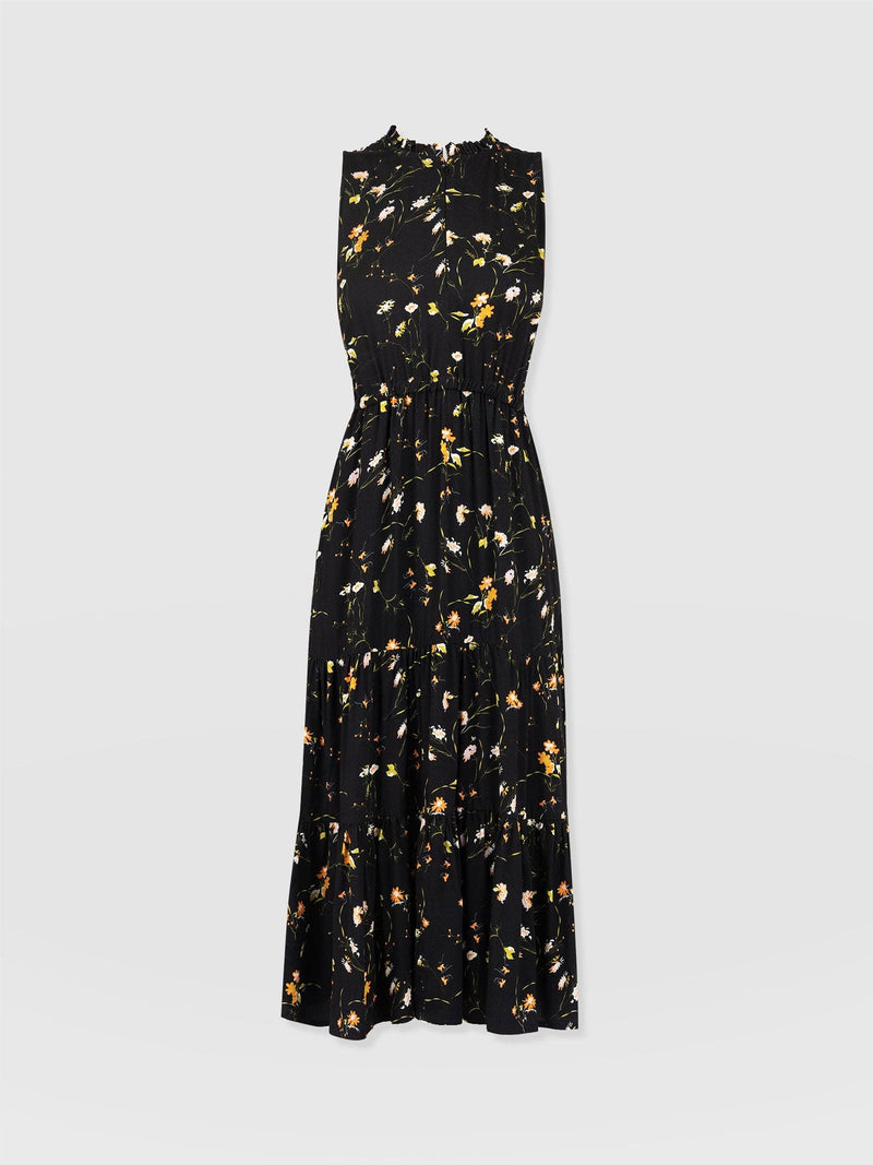 Orla Dress Black Floral - Women's Dresses | Saint + Sofia® EU