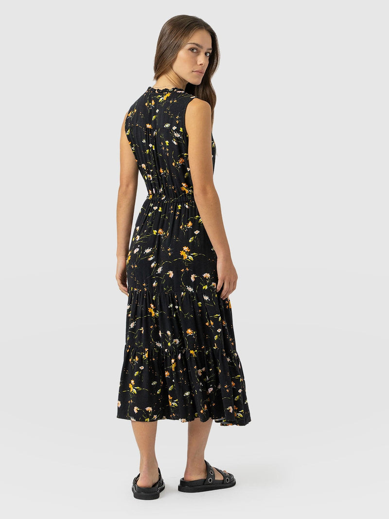 Orla Dress Black Floral - Women's Dresses | Saint + Sofia® EU