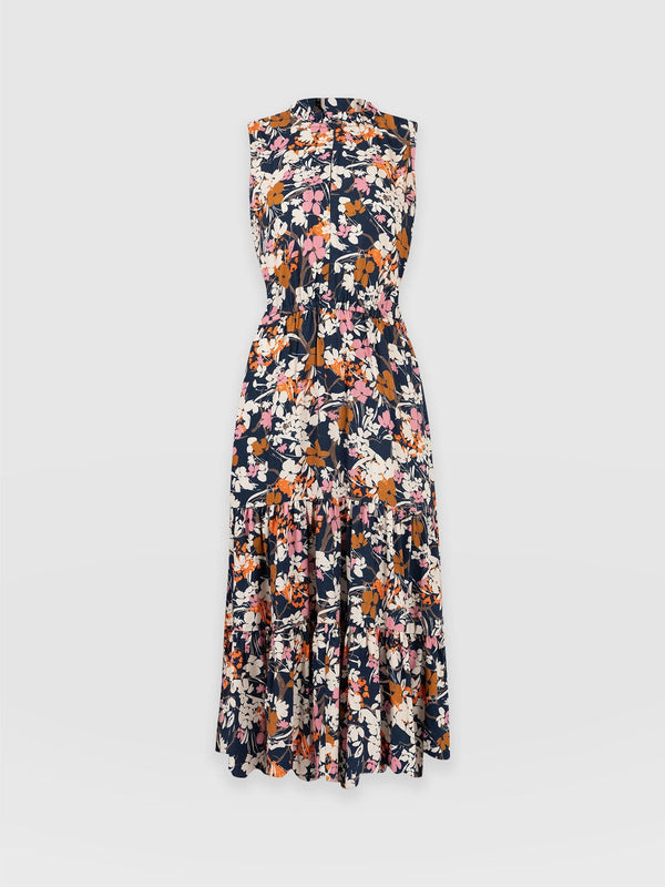 Orla Dress Navy Floral - Women's Dresses | Saint + Sofia® EU