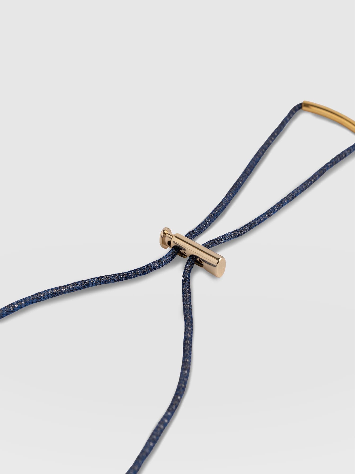 Oval Pendant Necklace - Navy - Women's Jewellers | Saint and Sofia® EU