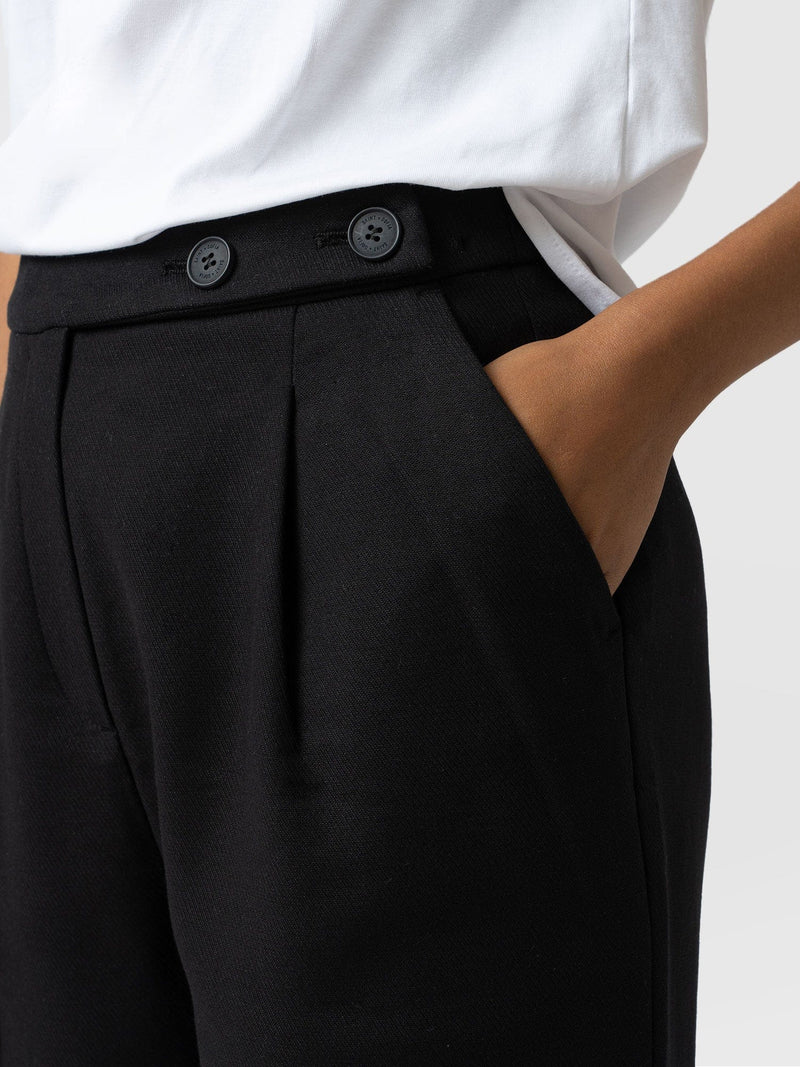 Oxford Pant Black - Women's Trousers | Saint + Sofia® UK