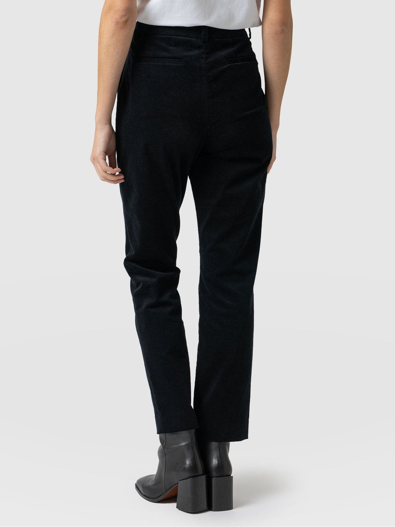 Palmer Pant Black Corduroy - Women's Trousers | Saint + Sofia® EU