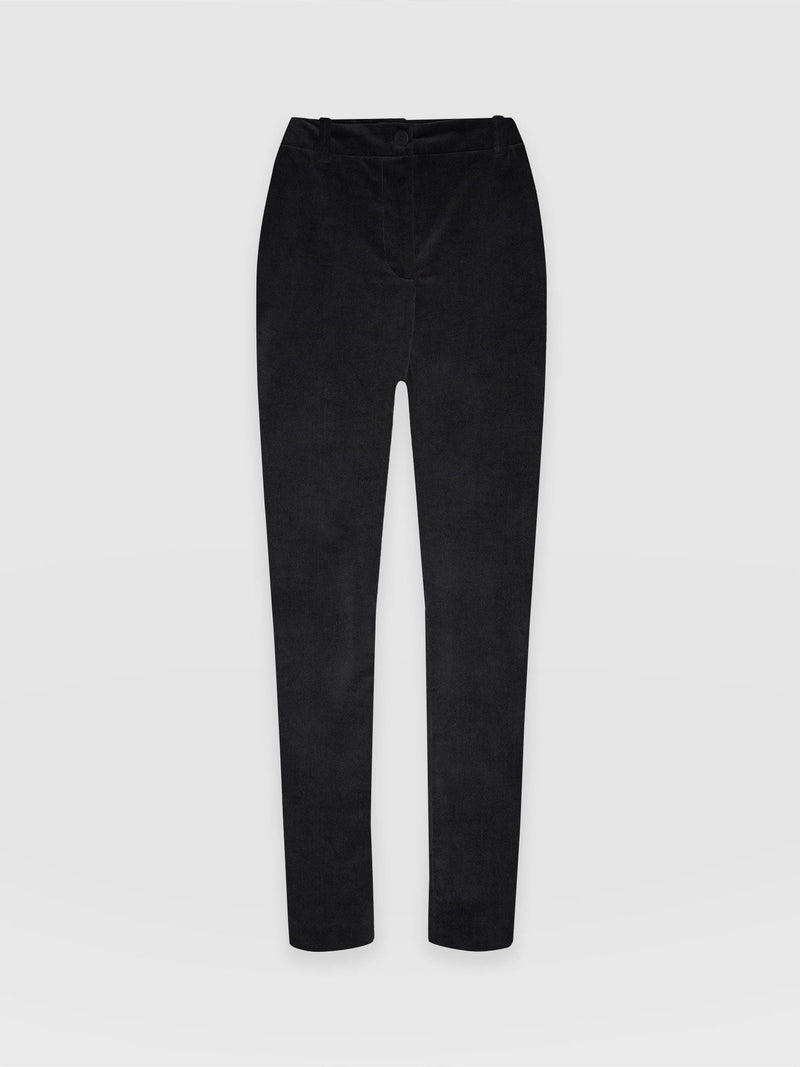 Palmer Pant Black Corduroy - Women's Trousers | Saint + Sofia® EU