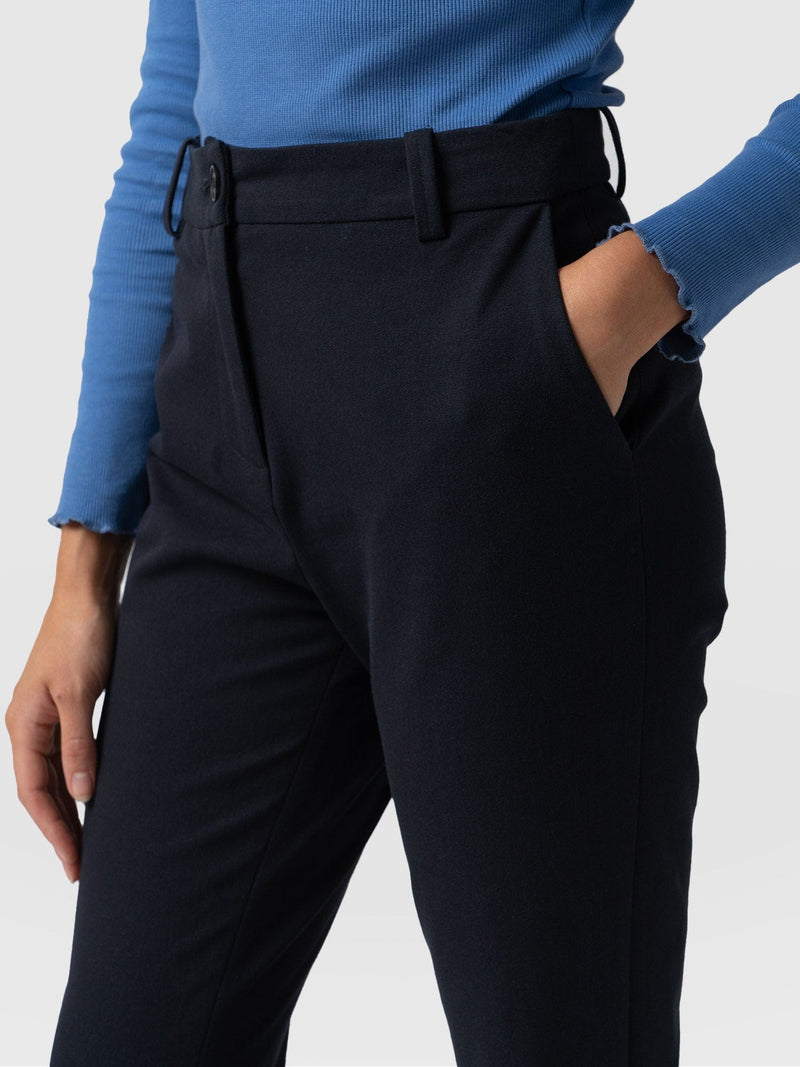 Palmer Pant Navy - Women's Trousers | Saint + Sofia® EU