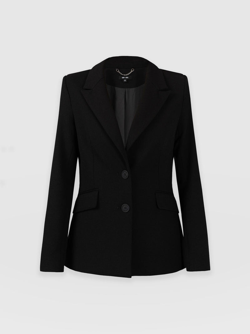 Payton Blazer Black - Women's Blazers | Saint + Sofia® EU