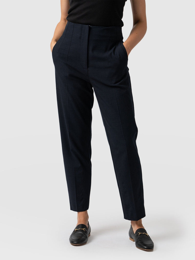 Payton Pant Blue Black - Women's Trousers | Saint + Sofia® EU