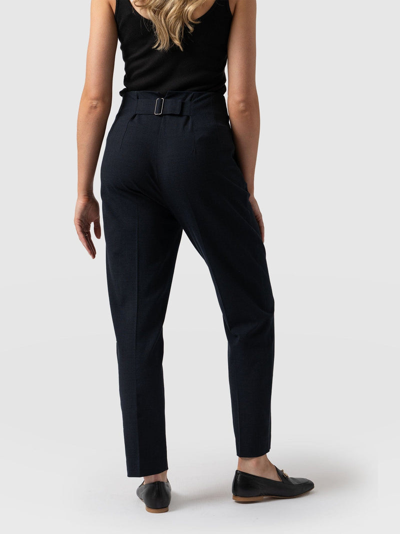 Payton Pant Blue Black - Women's Trousers | Saint + Sofia® EU