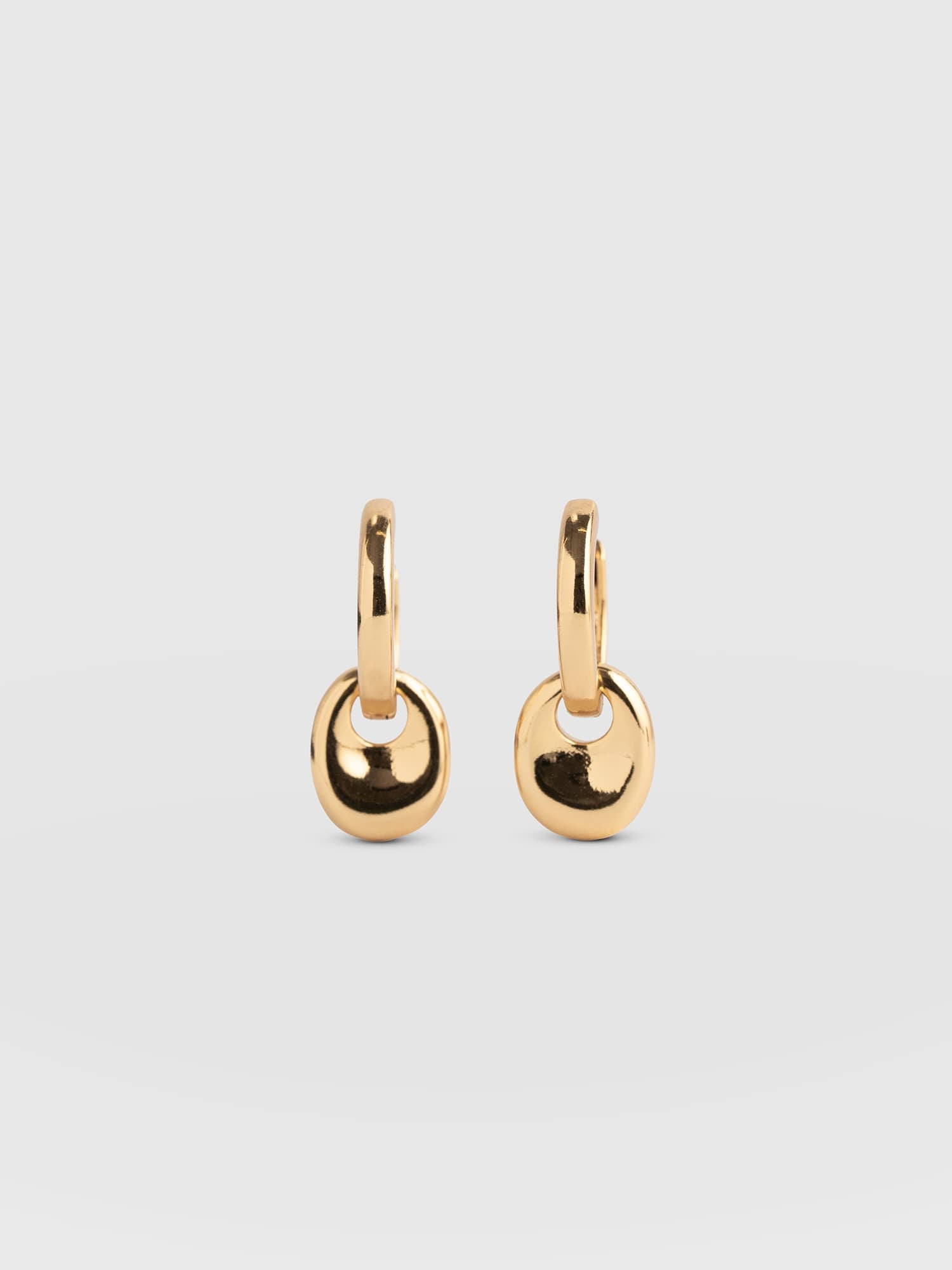 Pebble Drop Earrings - Gold - Women's Jewellerys | Saint and Sofia® EU
